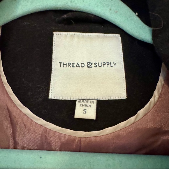 Thread & Supply Wool-Blend Peacoat GUC - Picture 2 of 2